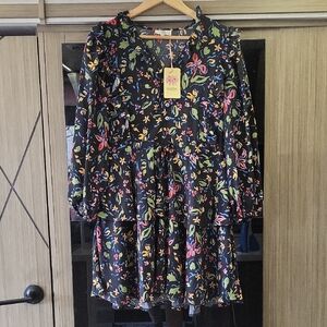 WILL BE GONE SOON) NWT,"ruffle dress, By "Enrto"